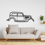 1934 Tudor Metal Car Wall Art - NC0006