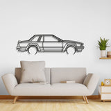 1983 240 RS Metal Car Wall Art - NC0194