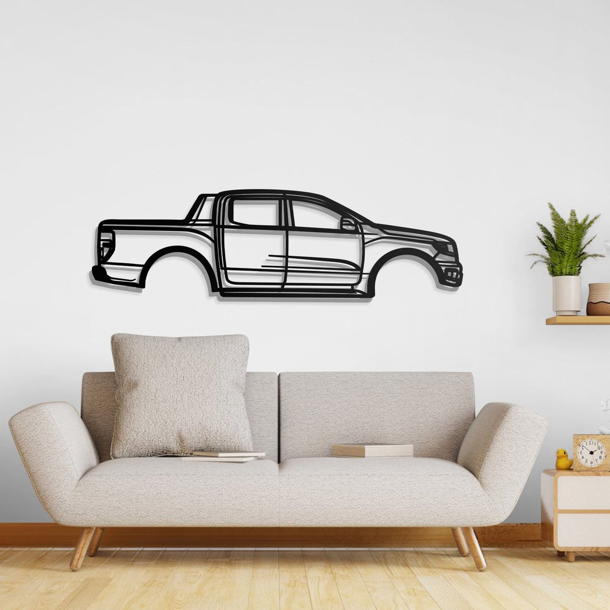 2019 Ranger Raptor Metal Car Wall Art - NC0678