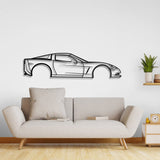 2007 Corvette Z06 Metal Car Wall Art - NC0342