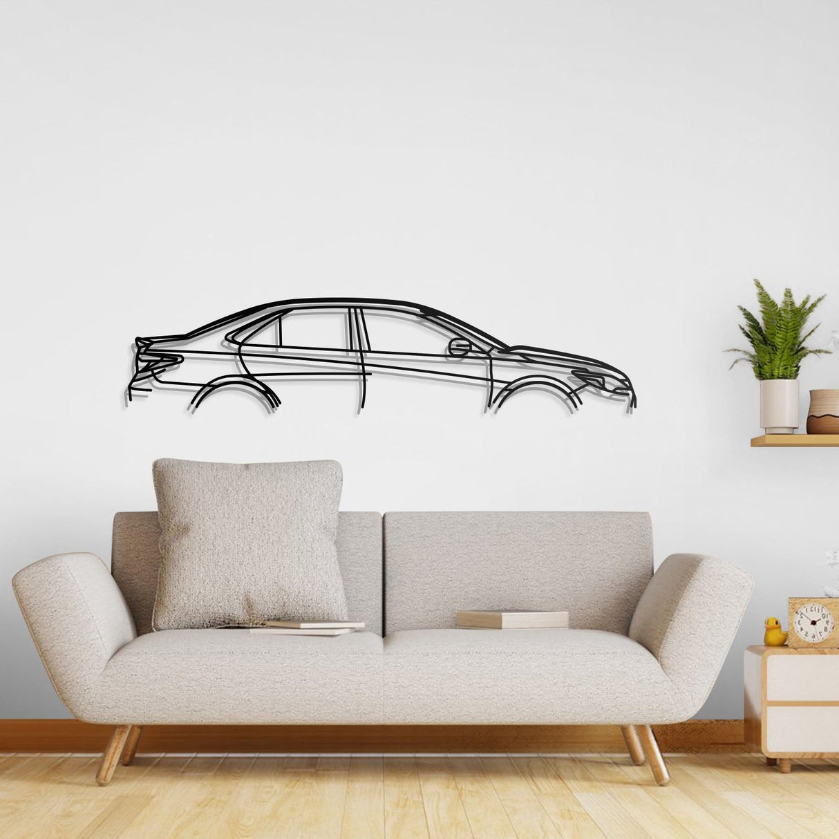 2017 Camry Metal Car Wall Art - NC0584