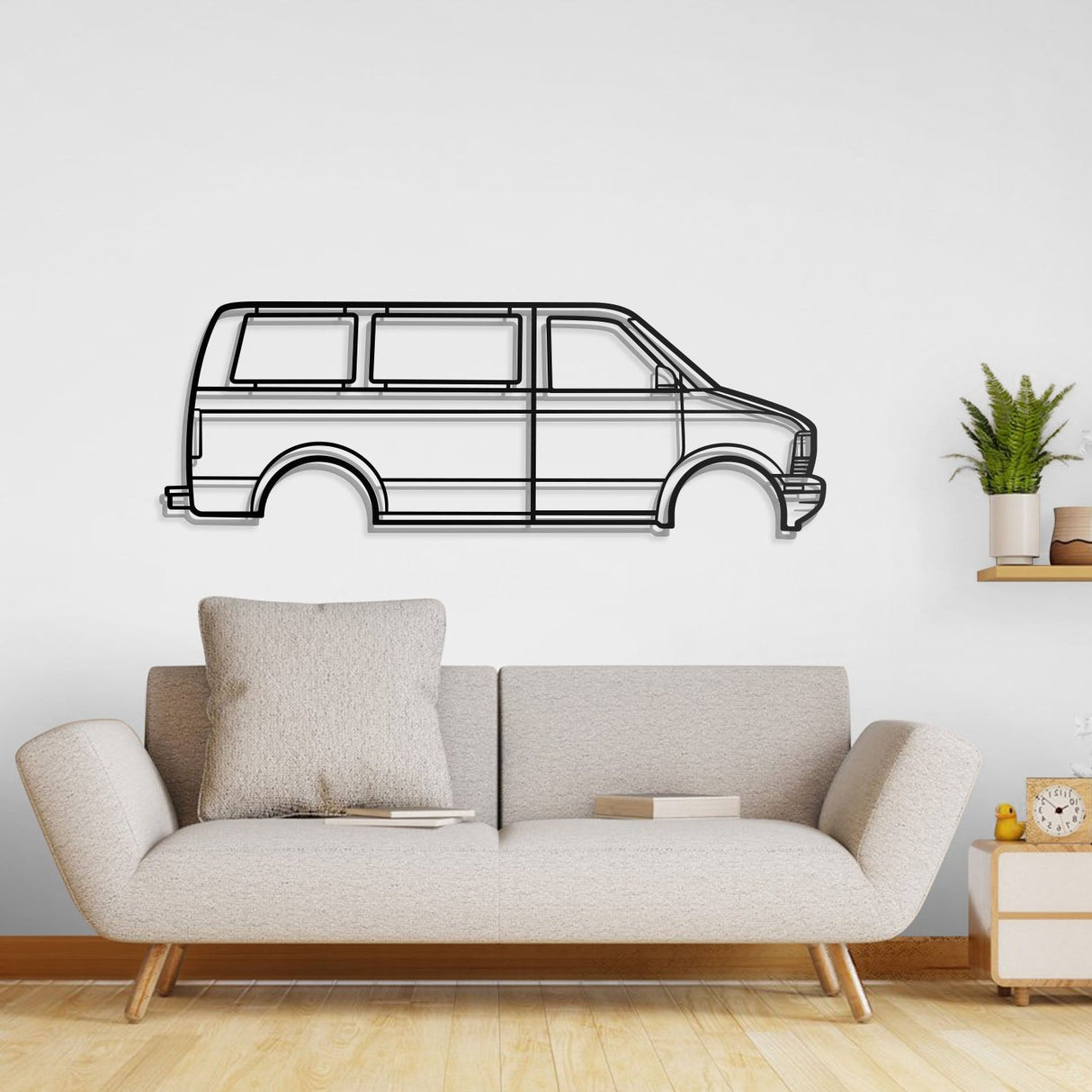 2004 Astro Van Metal Car Wall Art - NC0310