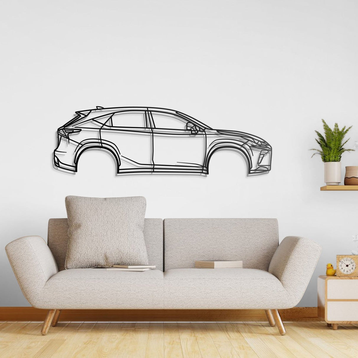 2015 NX 1st Gen Metal Car Wall Art - NC0537