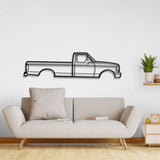 1992 F-150 9th Gen Metal Car Wall Art - NC0240