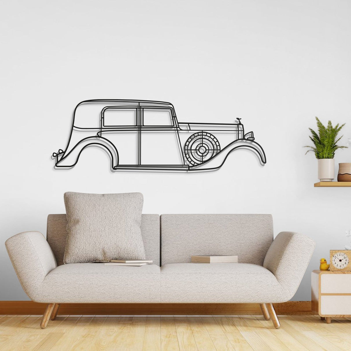 1936 2530 Metal Car Wall Art - NC0019