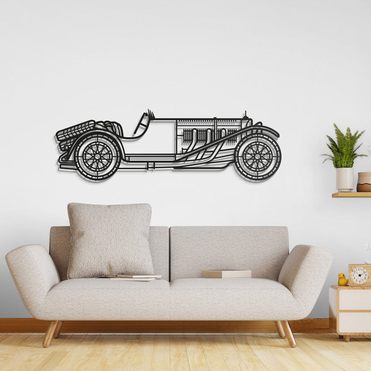 1929 SSK Metal Car Wall Art - NC0013