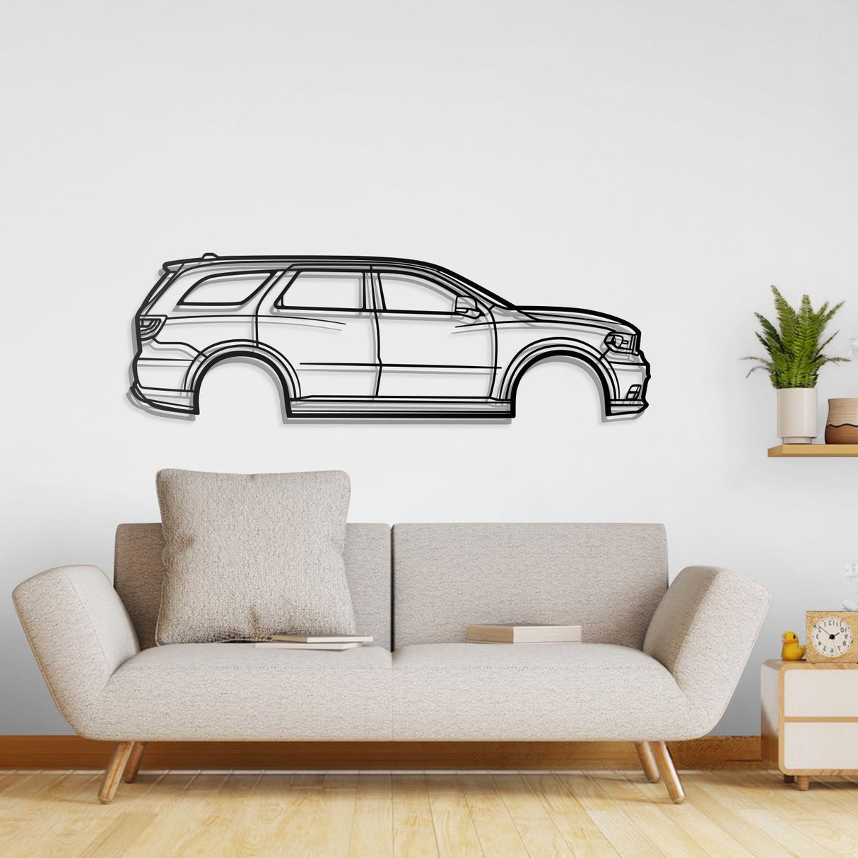 2018 Durango Metal Car Wall Art - NC0620