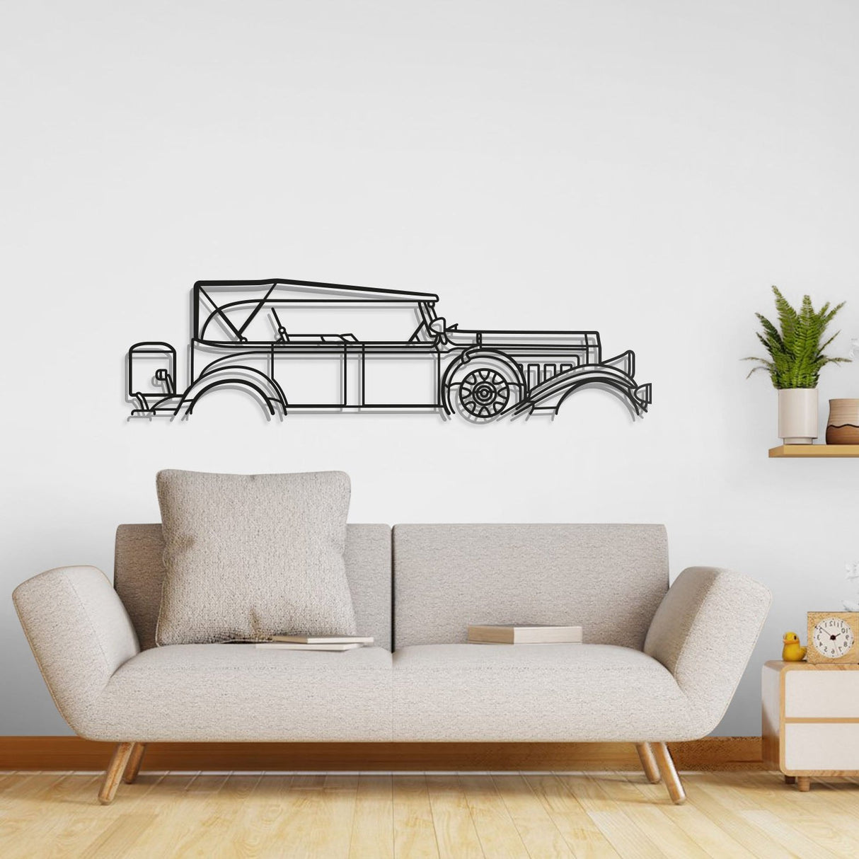 1931 Model 43 Classic Metal Car Wall Art - NC0014