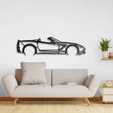 2014 Corvette C7 Cabrio Metal Car Wall Art - NC0500