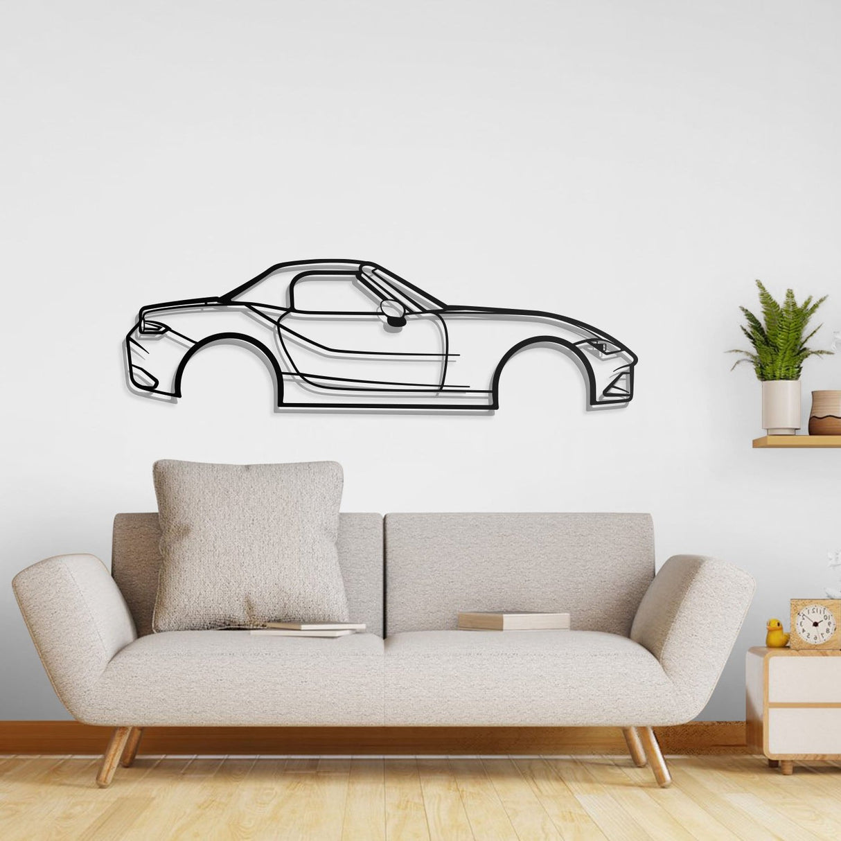 2021 Miata MX-5 Metal Car Wall Art - NC0757