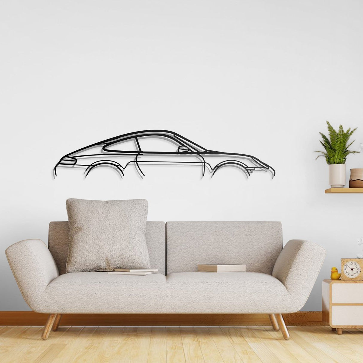 911 Model 996 Metal Car Wall Art - NC0867