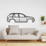 2000 X5 E53 1st Gen Metal Car Wall Art - NC0283