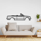 E30 Cabrio Metal Car Wall Art - NC0932