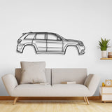 2014 Grand Cherokee SRT WK2 (4th Gen) Metal Car Wall Art - NC0506