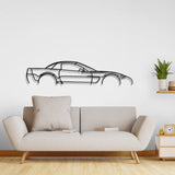 2002 Corvette C5 Z06 Metal Car Wall Art - NC0295