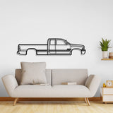 1999 Ram 2500 Metal Car Wall Art - NC0276