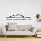 Commodore Rekord Coupe Metal Car Wall Art - NC0905