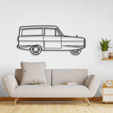 1972 Reliant Supervan III Metal Car Wall Art - NC0149