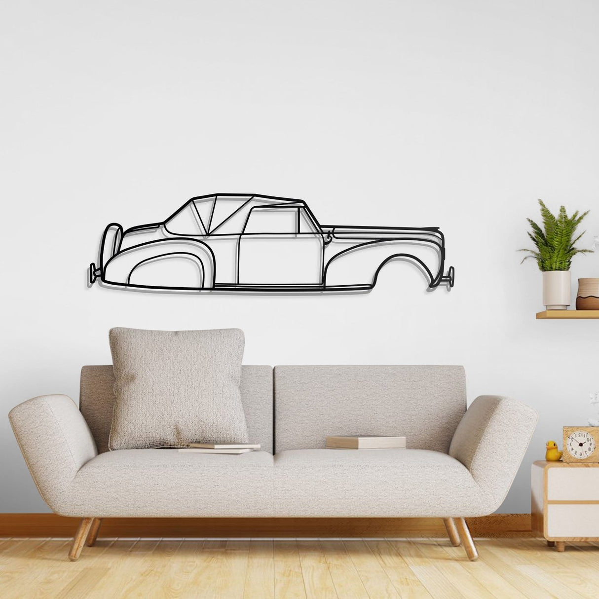 1939 Continental Metal Car Wall Art - NC0022