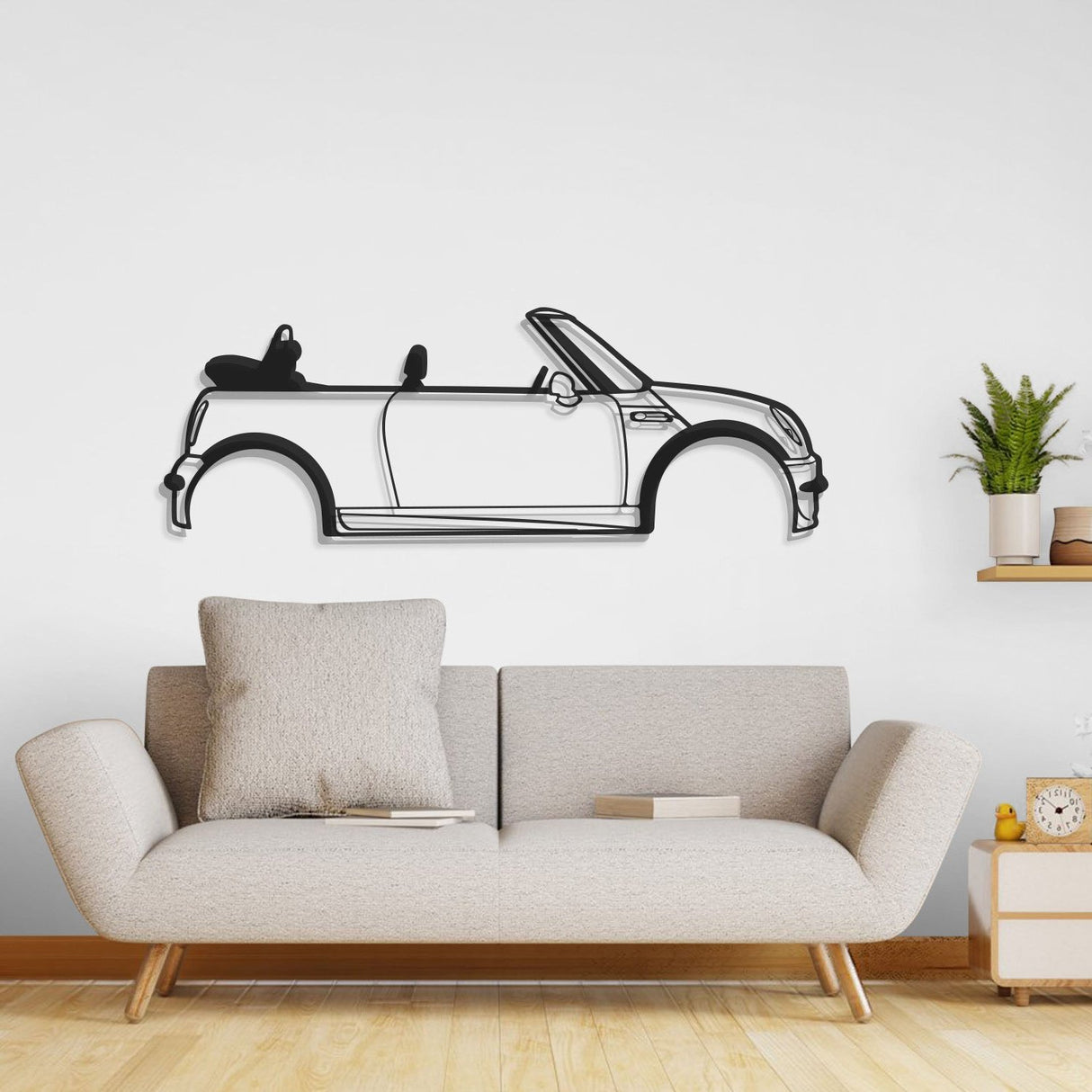 Cooper R52 Metal Car Wall Art - NC0912