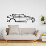 2017 GLC-Class Coupe C253 (1st Gen) Metal Car Wall Art - NC0596