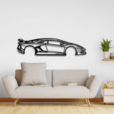 2018 Aventador SVJ Metal Car Wall Art - NC0613