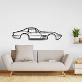 1969 Corvette Metal Car Wall Art - NC0119