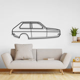 1977 Reliant Robin (MK1) Metal Car Wall Art - NC0176