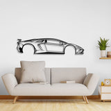 2017 Aventador SV Metal Car Wall Art - NC0582