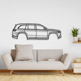 2021 Maybach GLS X167 (3rd Gen) Metal Car Wall Art - NC0756