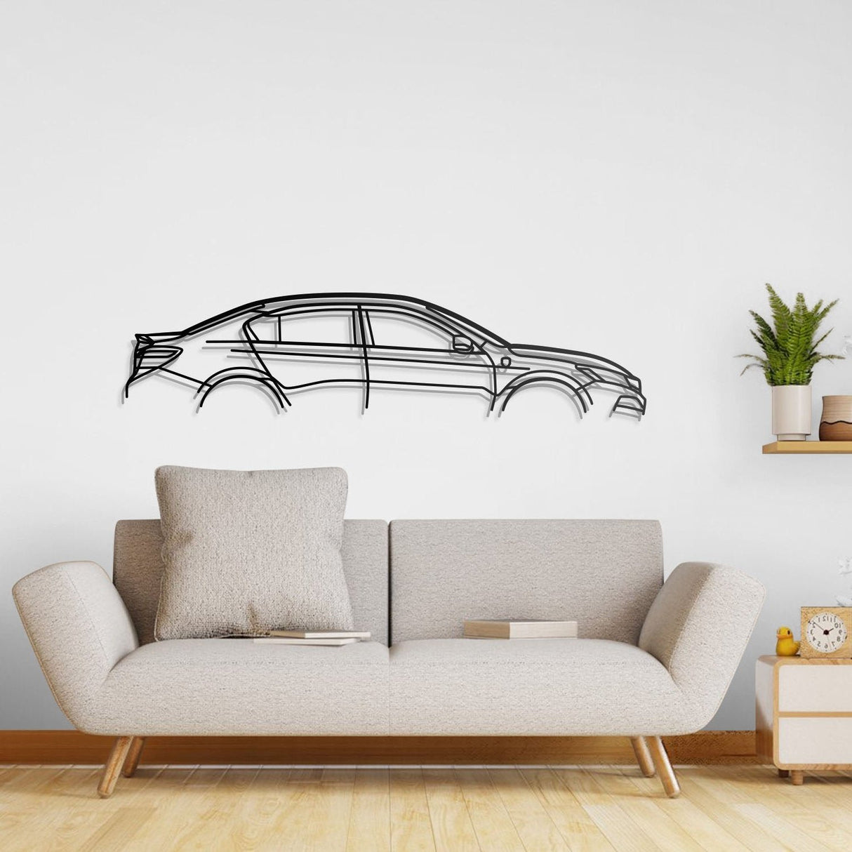 2016 Accord Sedan Classic Metal Car Wall Art - NC0553