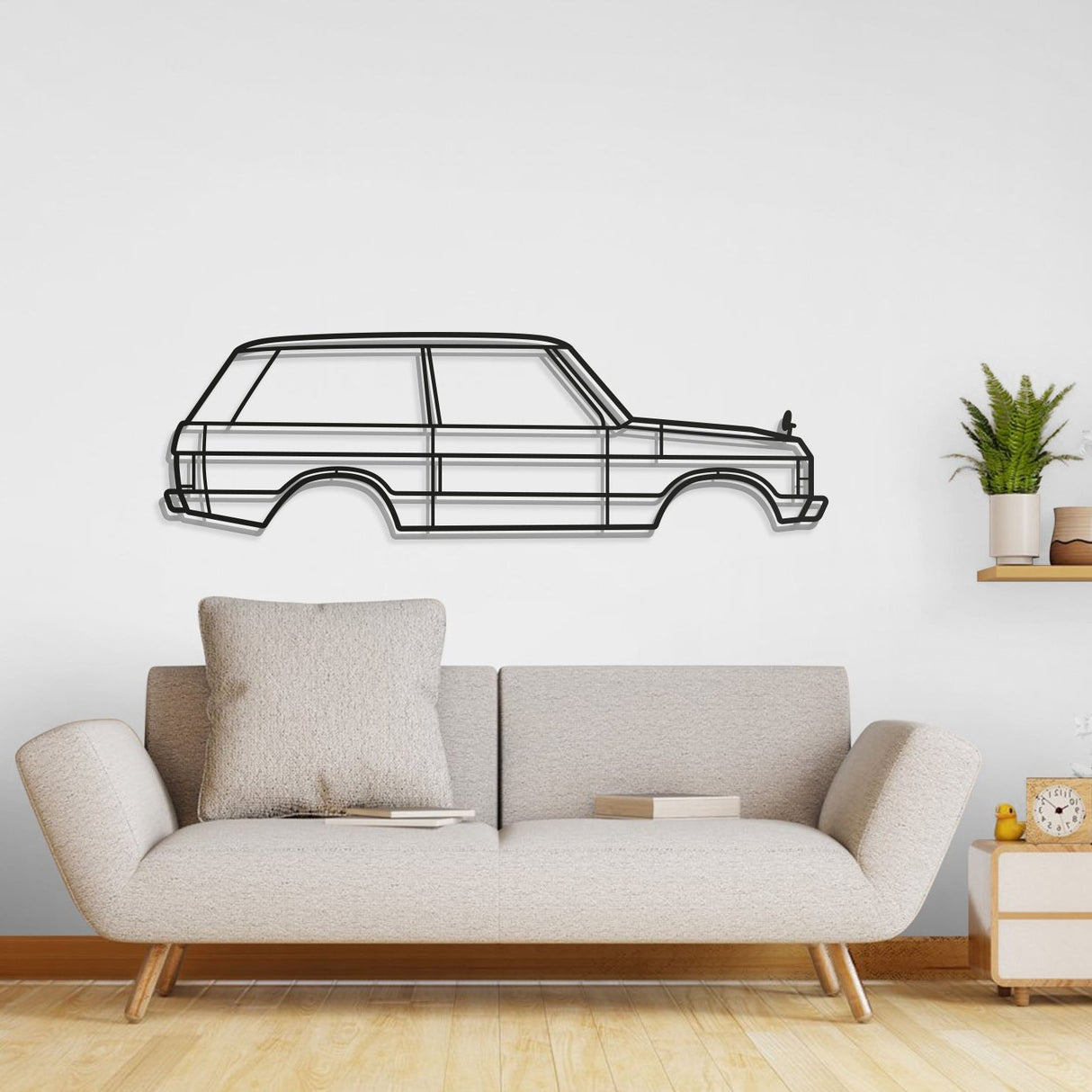 1973 Range Rover Metal Car Wall Art - NC0157