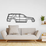 2003 4Runner 4th Gen (N210) Metal Car Wall Art - NC0304