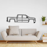 2013 Sierra 1500 3rd Gen Metal Car Wall Art - NC0489