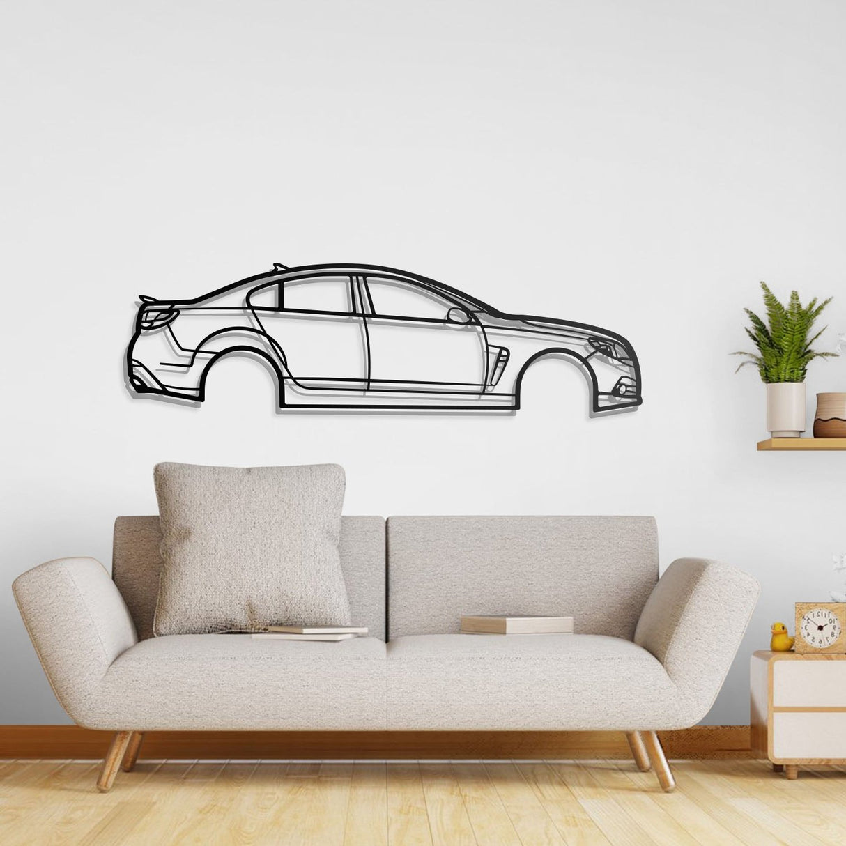 2015 SS Metal Car Wall Art - NC0541