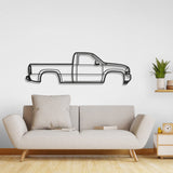 1999 Sierra 1500 2nd Gen Metal Car Wall Art - NC0277