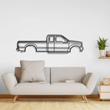 1998 F-250 Super Duty 1st Gen Metal Car Wall Art - NC0265