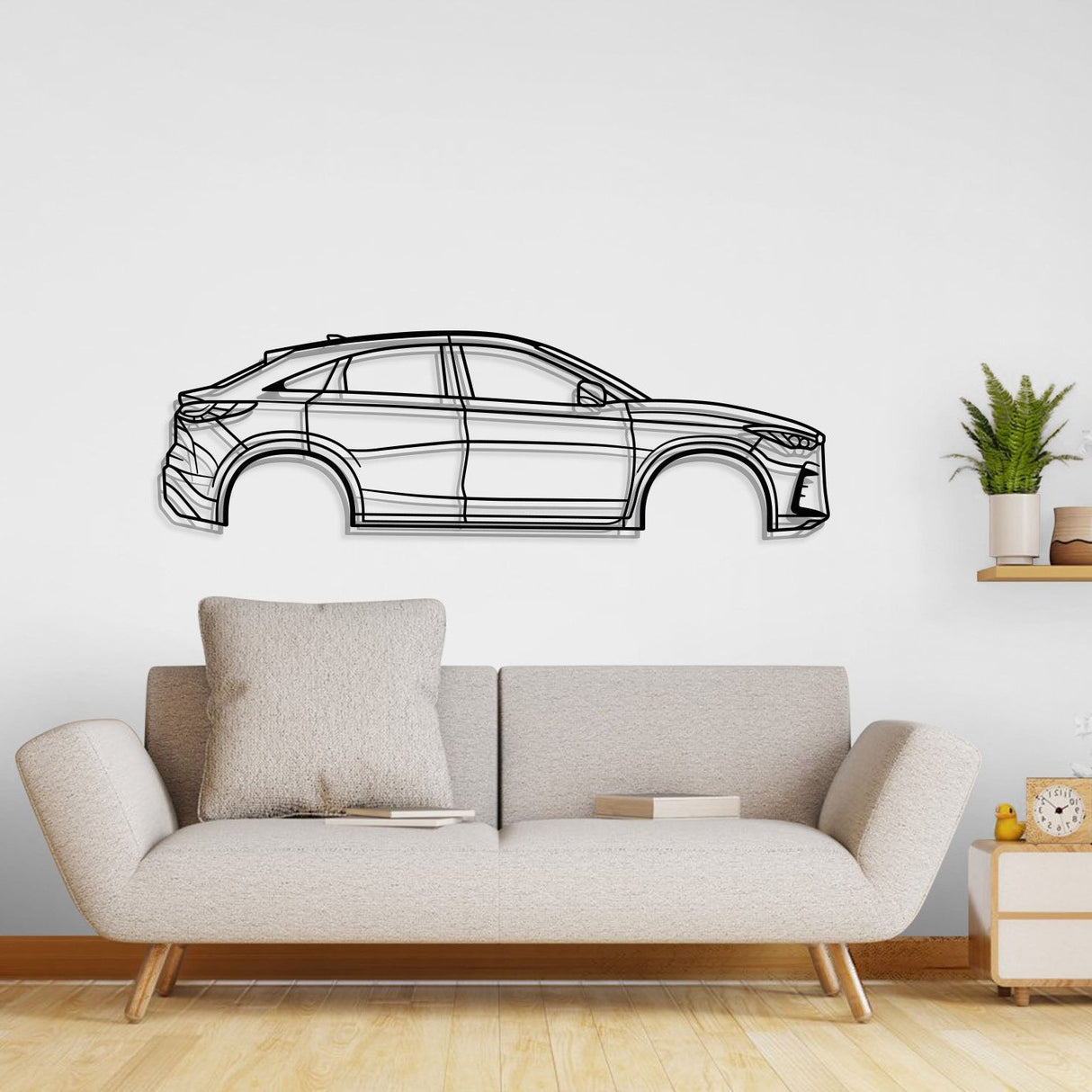 2022 QX55 2nd Gen (J55) Metal Car Wall Art - NC0807