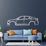 2015 X6 M F86 2nd Gen Metal Car Wall Art - NC0548