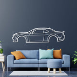 2021 Challanger Metal Car Wall Art - NC0744