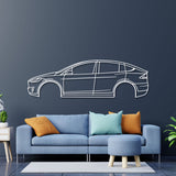 2020 Model X Performance Metal Car Wall Art - NC0715