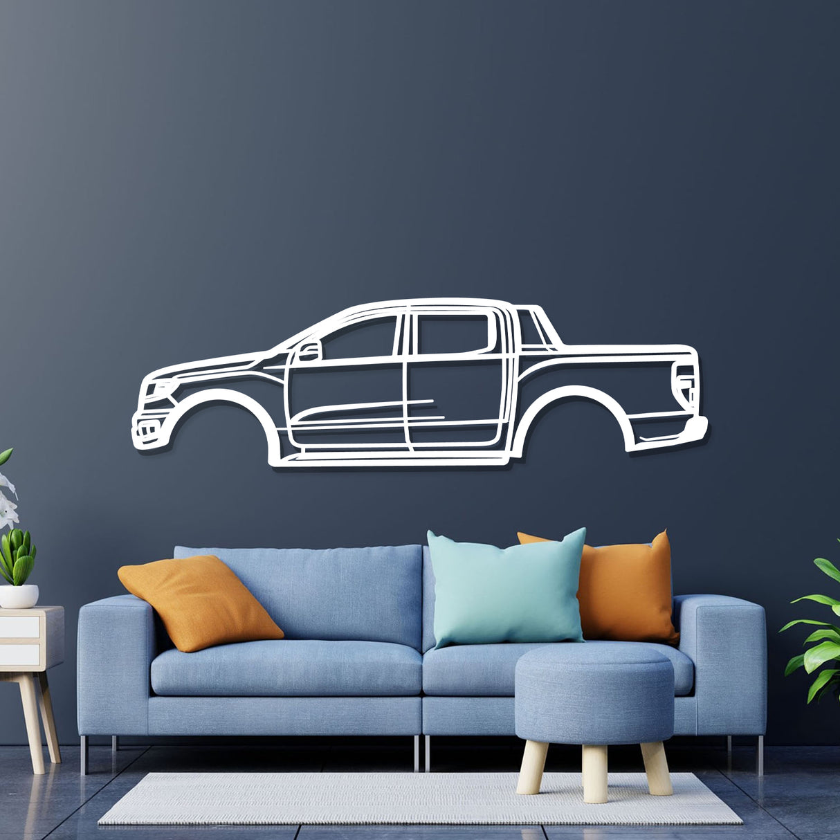 2019 Ranger Raptor Metal Car Wall Art - NC0678