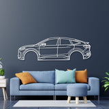 2022 Q4 Sportback e-tron 1st Gen Metal Car Wall Art - NC0806