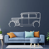 1931 Model A Detailed Metal Car Wall Art - NC0015