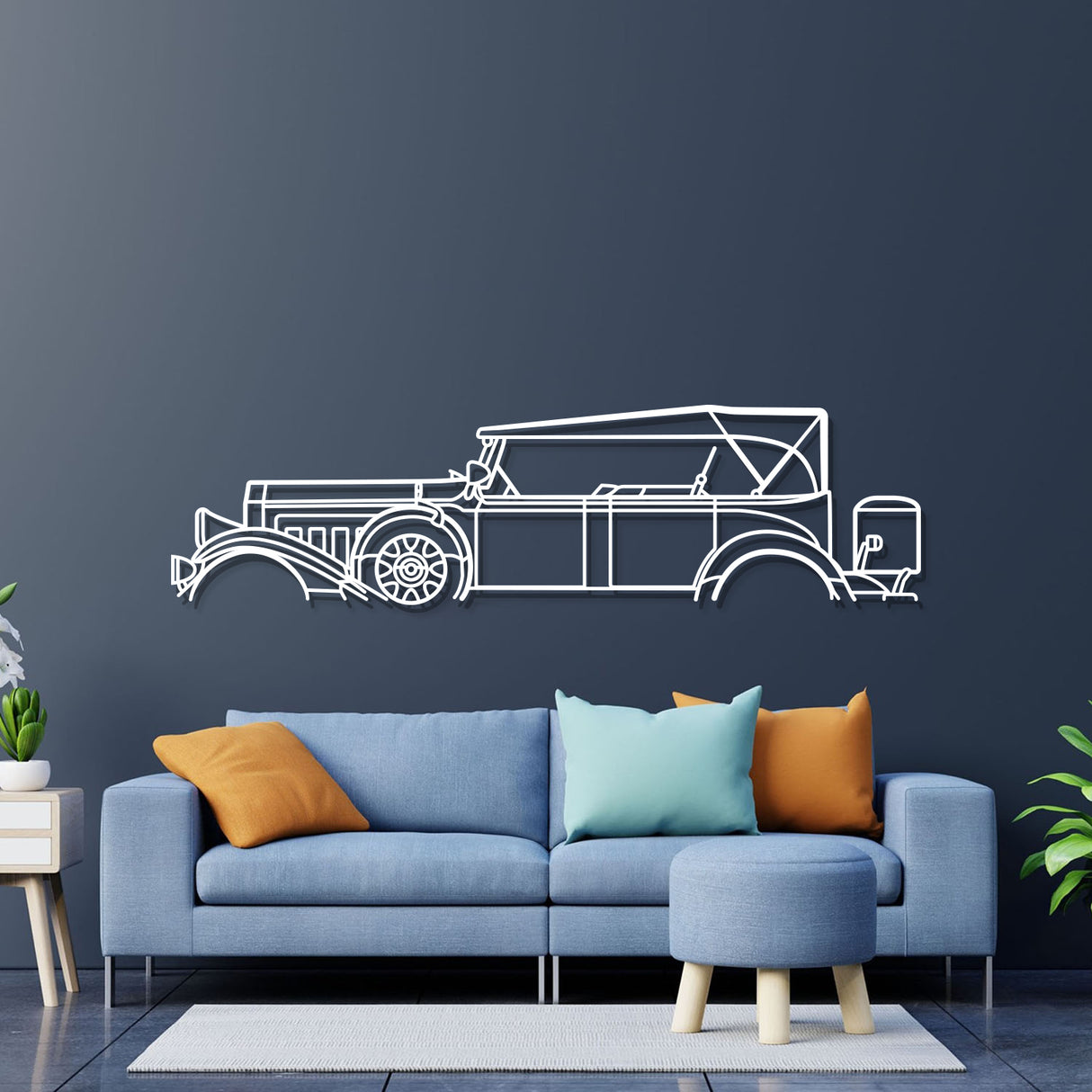 1931 Model 43 Classic Metal Car Wall Art - NC0014