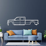 2012  F-350 Longbed Metal Car Wall Art - NC0425