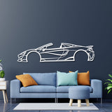 2019 600LT Spider Metal Car Wall Art - NC0645