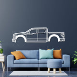 2022 F-150 Raptor 3rd Gen Metal Car Wall Art - NC0782