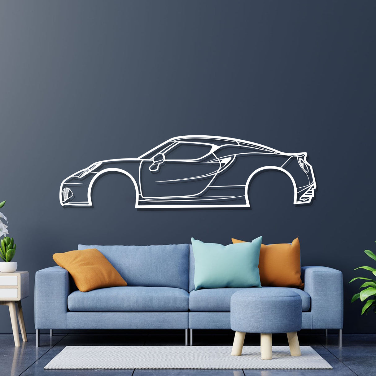 2014 4C Metal Car Wall Art - NC0497