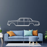 1965 Silver Shadow Metal Car Wall Art - NC0076